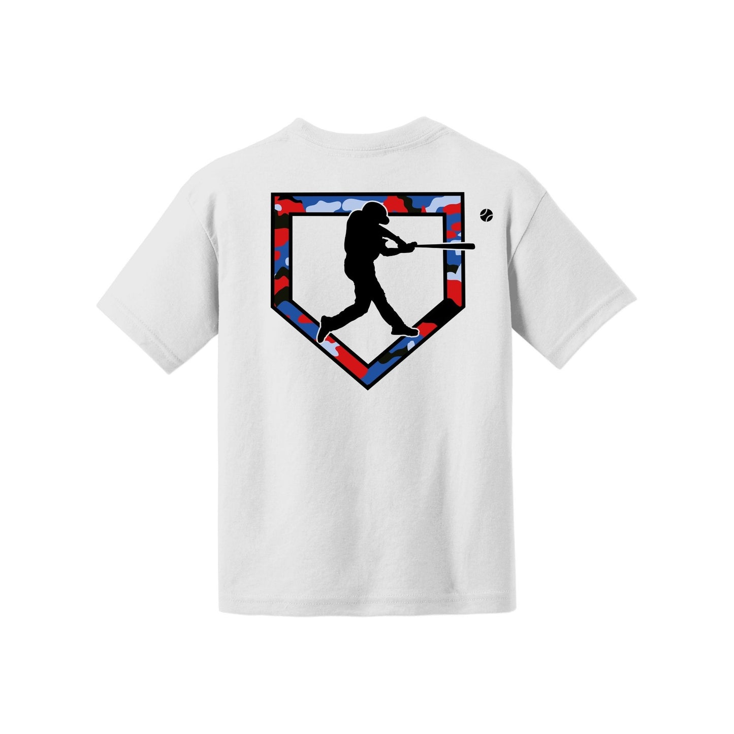 Camo Baseball Youth Tee