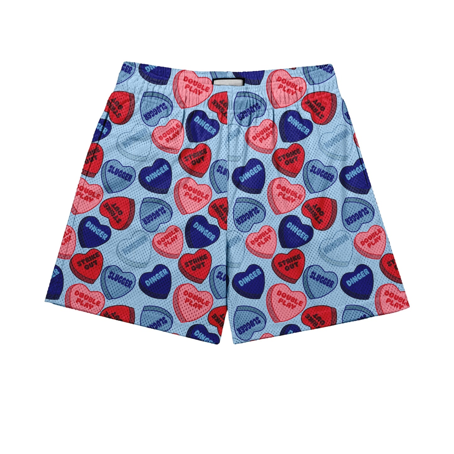 Valentine's Day Baseball Youth Shorts