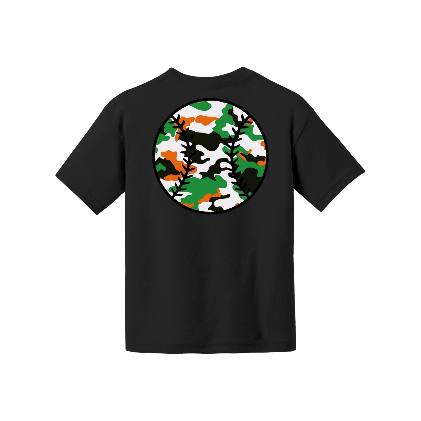 Camo Baseball Youth Tee