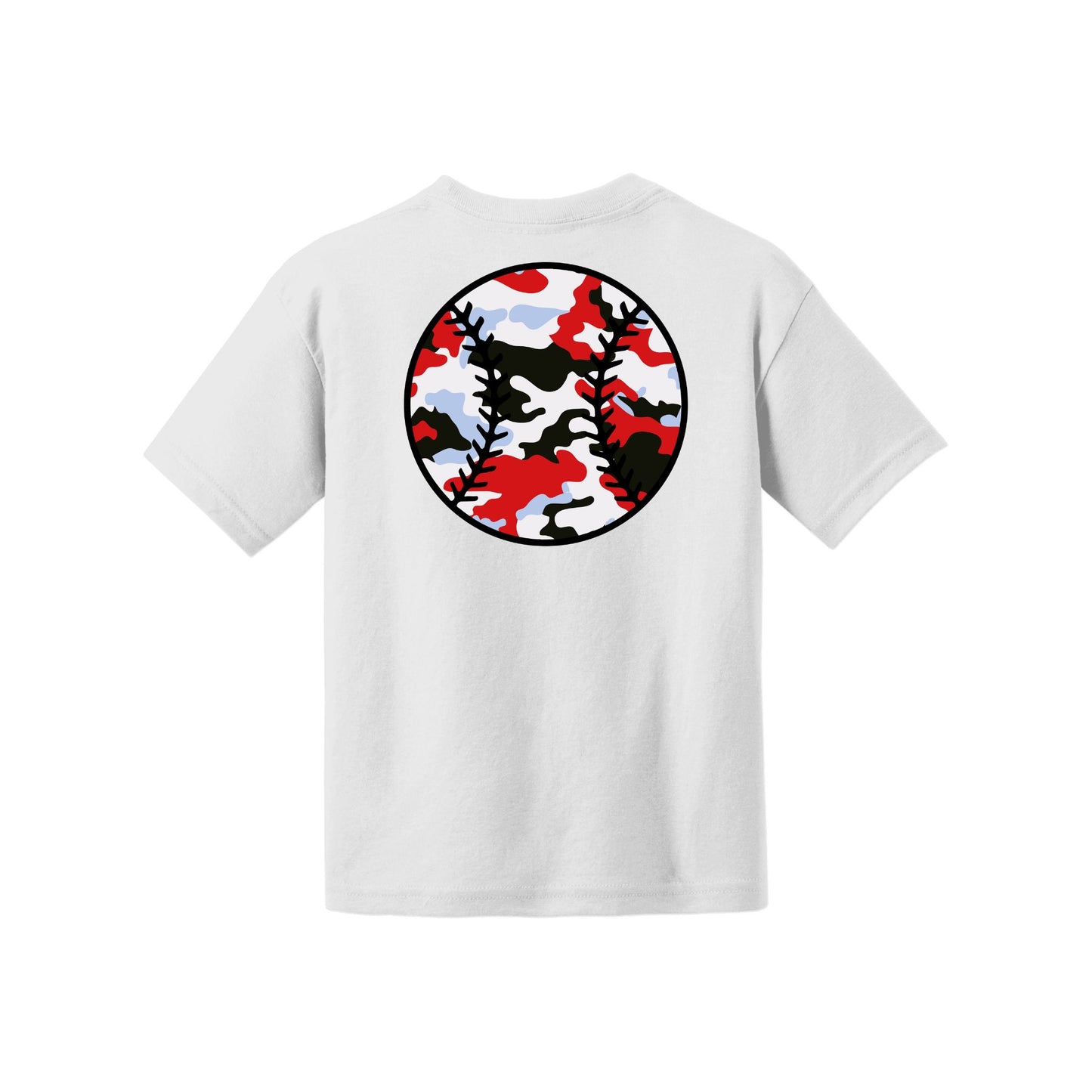 Camo Baseball Youth Tee