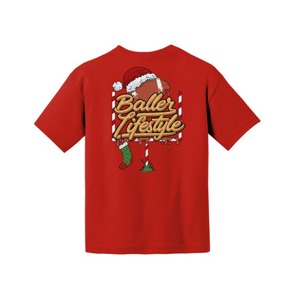 Football Youth Holiday Tee