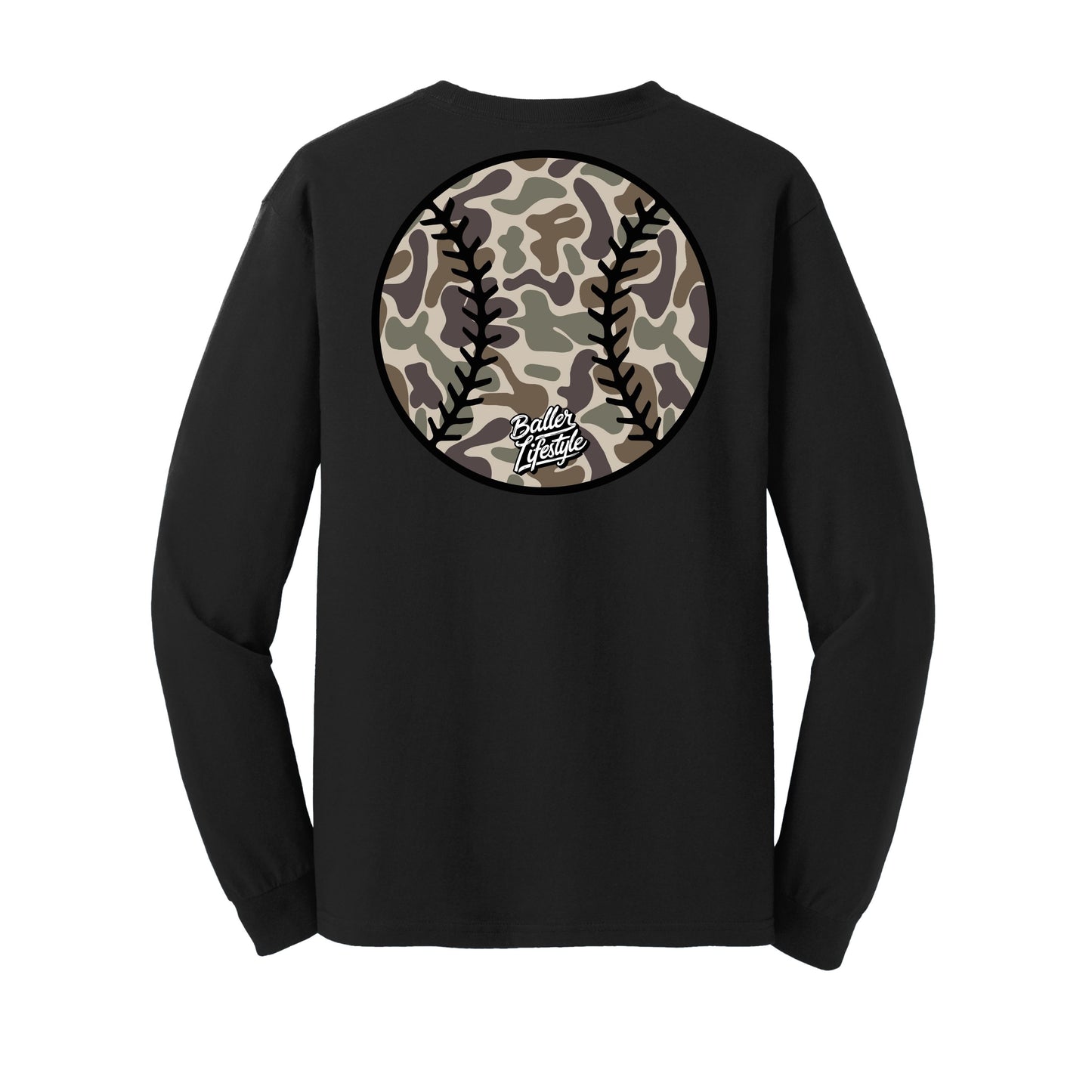 Baseball Youth Long Sleeve Tee