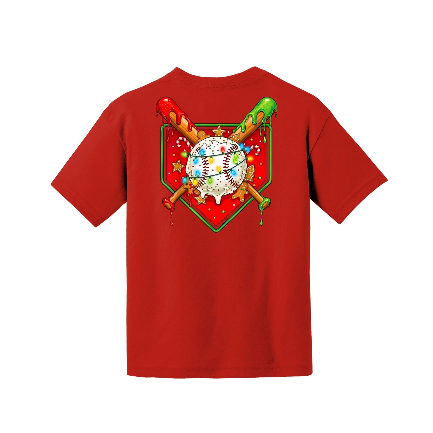Baseball Youth Holiday Tee