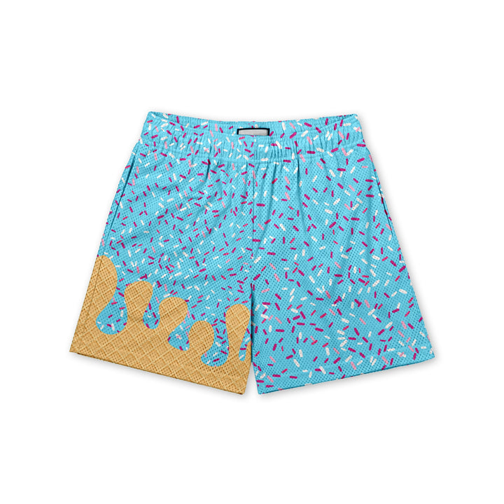 Baseball Ice Cream Drip Shorts