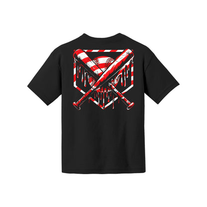 Baseball Youth Holiday Tee