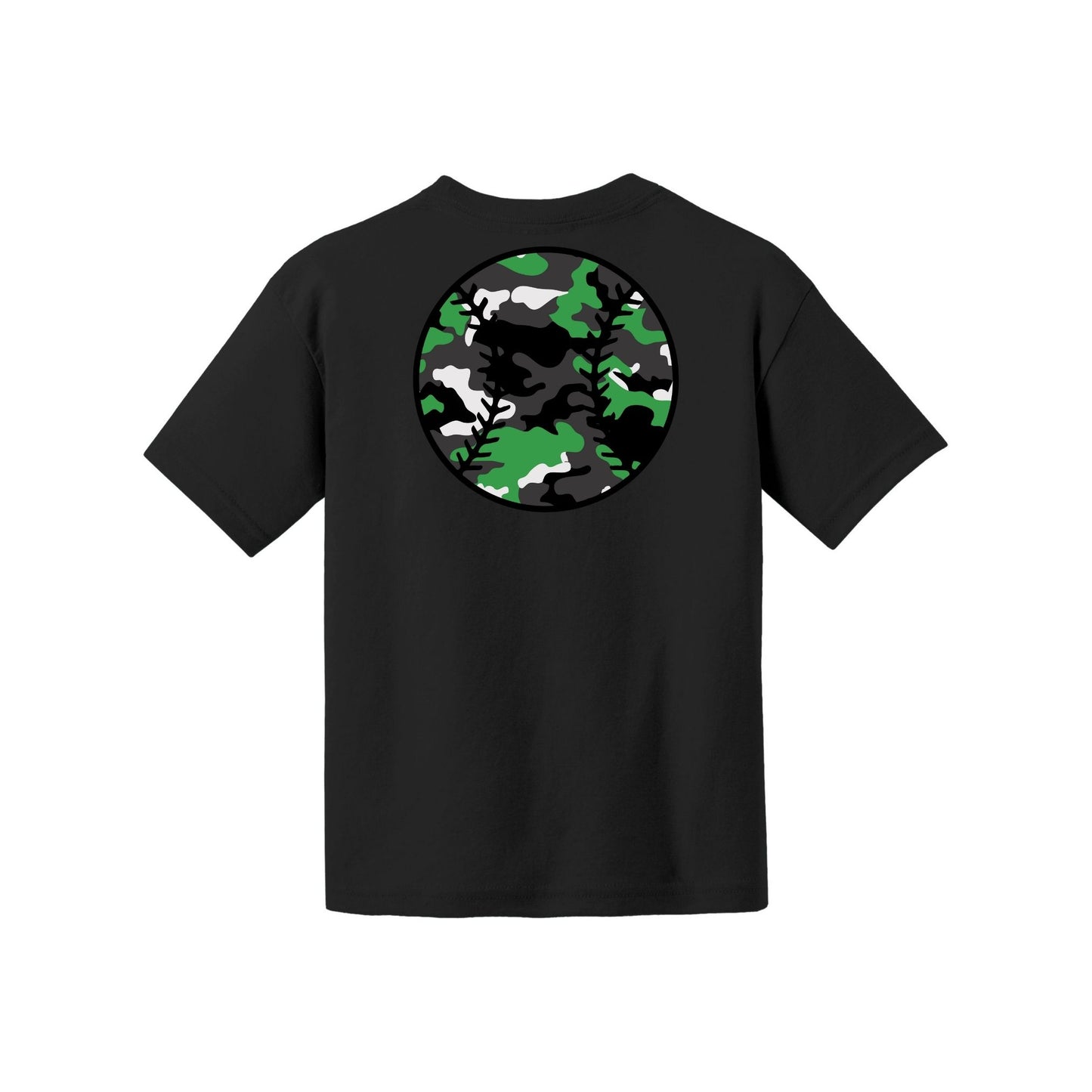 Camo Baseball Youth Tee