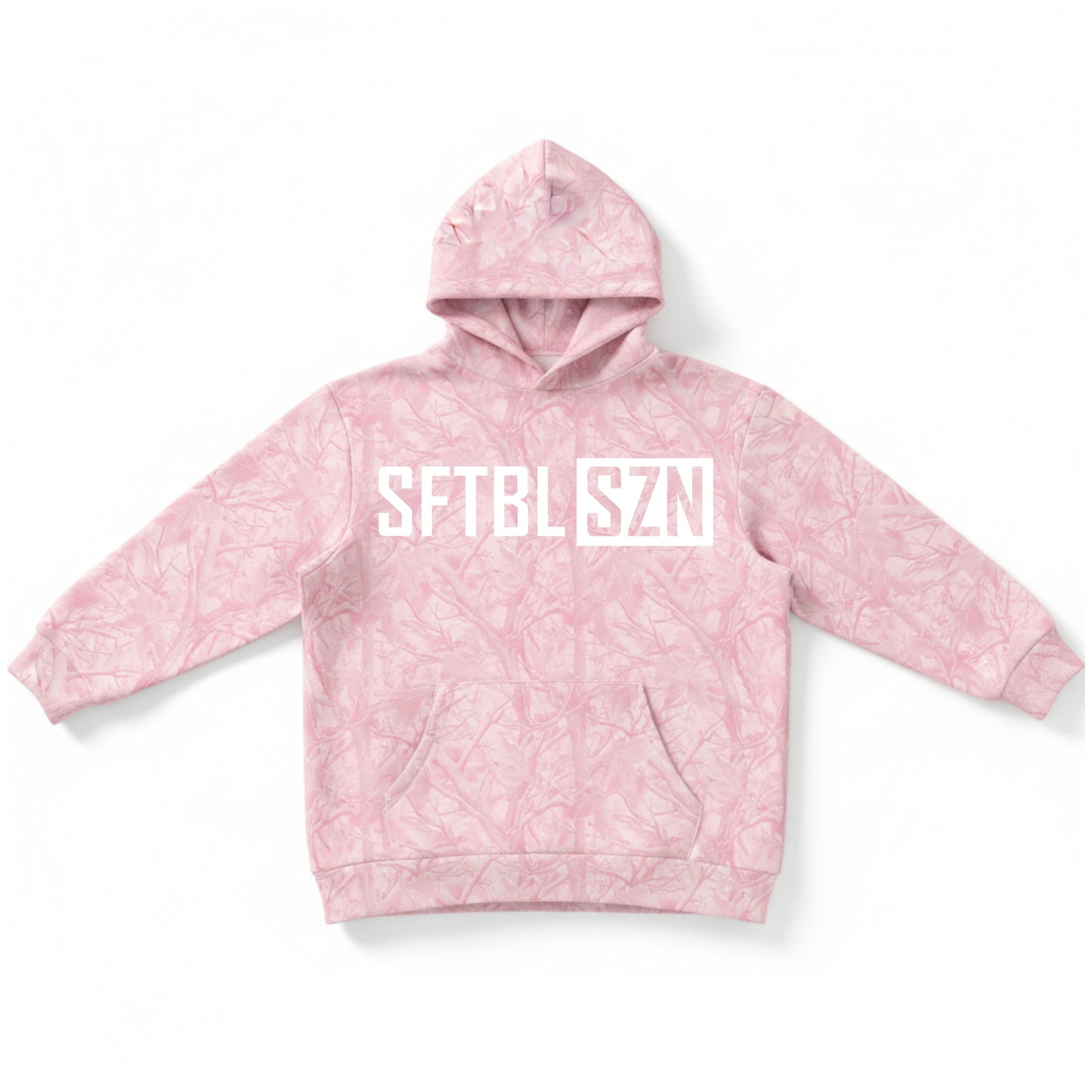 Youth Girls Camo Softball Hoodie