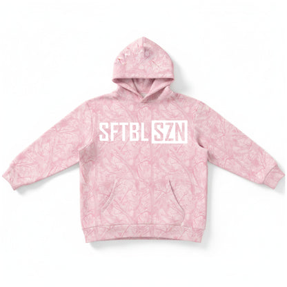 Youth Girls Camo Softball Hoodie