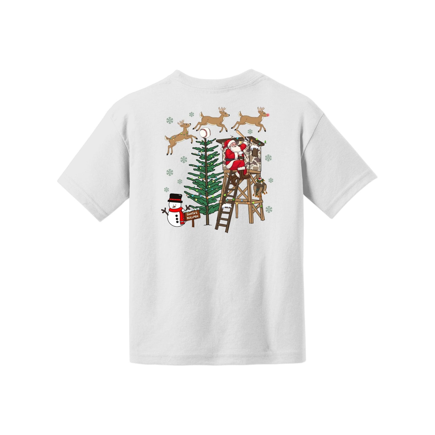Baseball Youth Holiday Tee