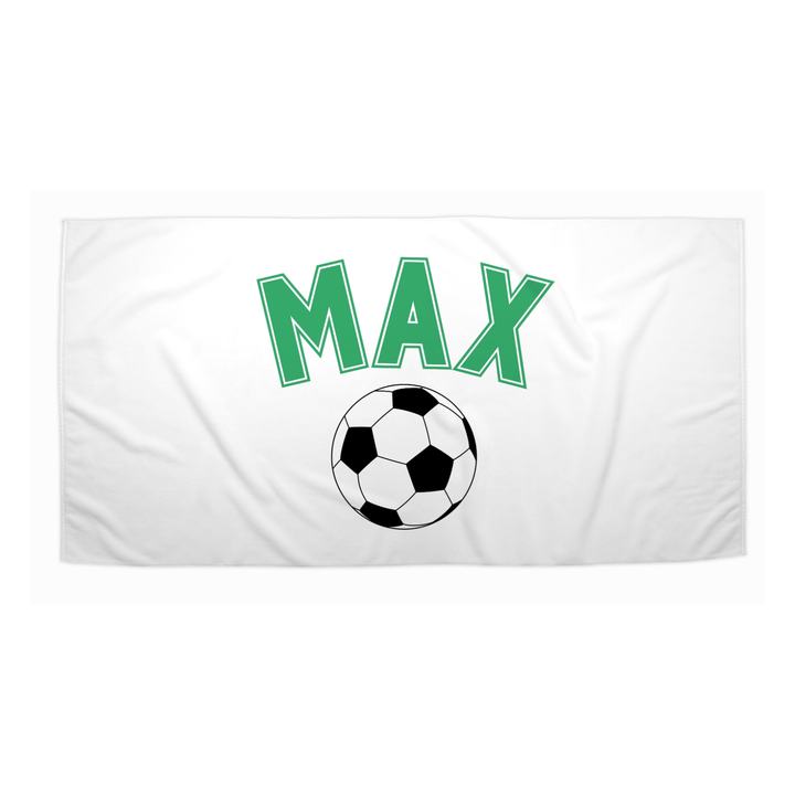 The Max Soccer Beach Towel
