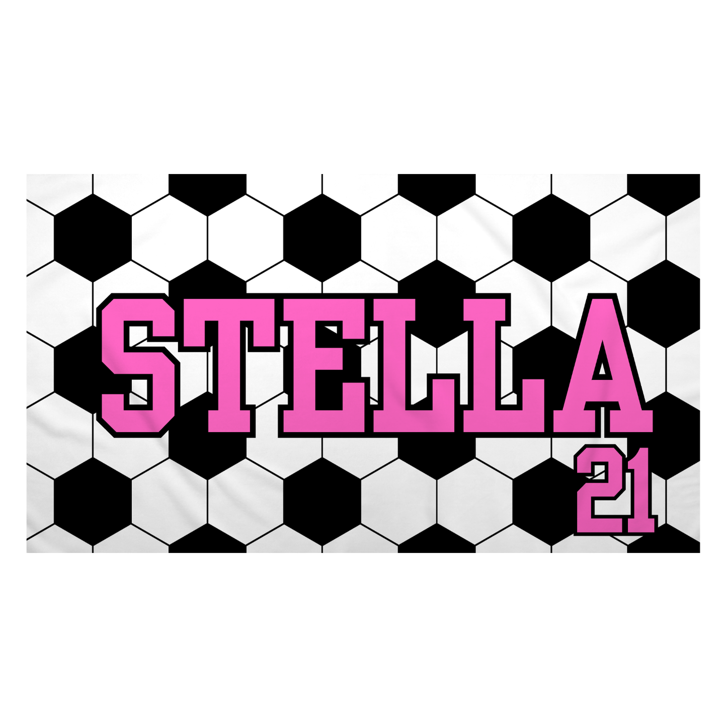 The Stella Soccer Beach Towel