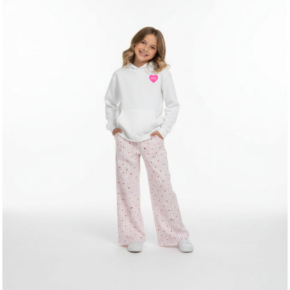 Youth Girls Camo Softball Hoodie