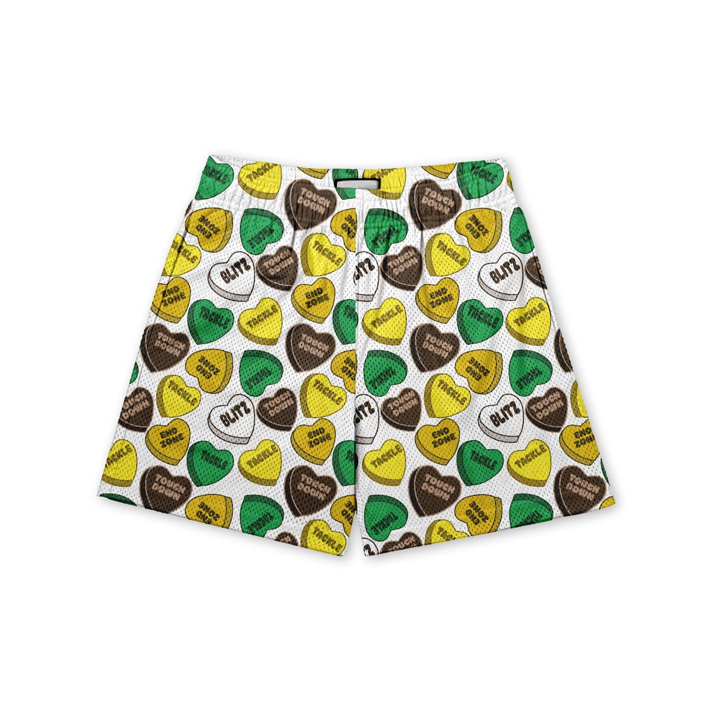 Valentine's Day Football Youth Shorts