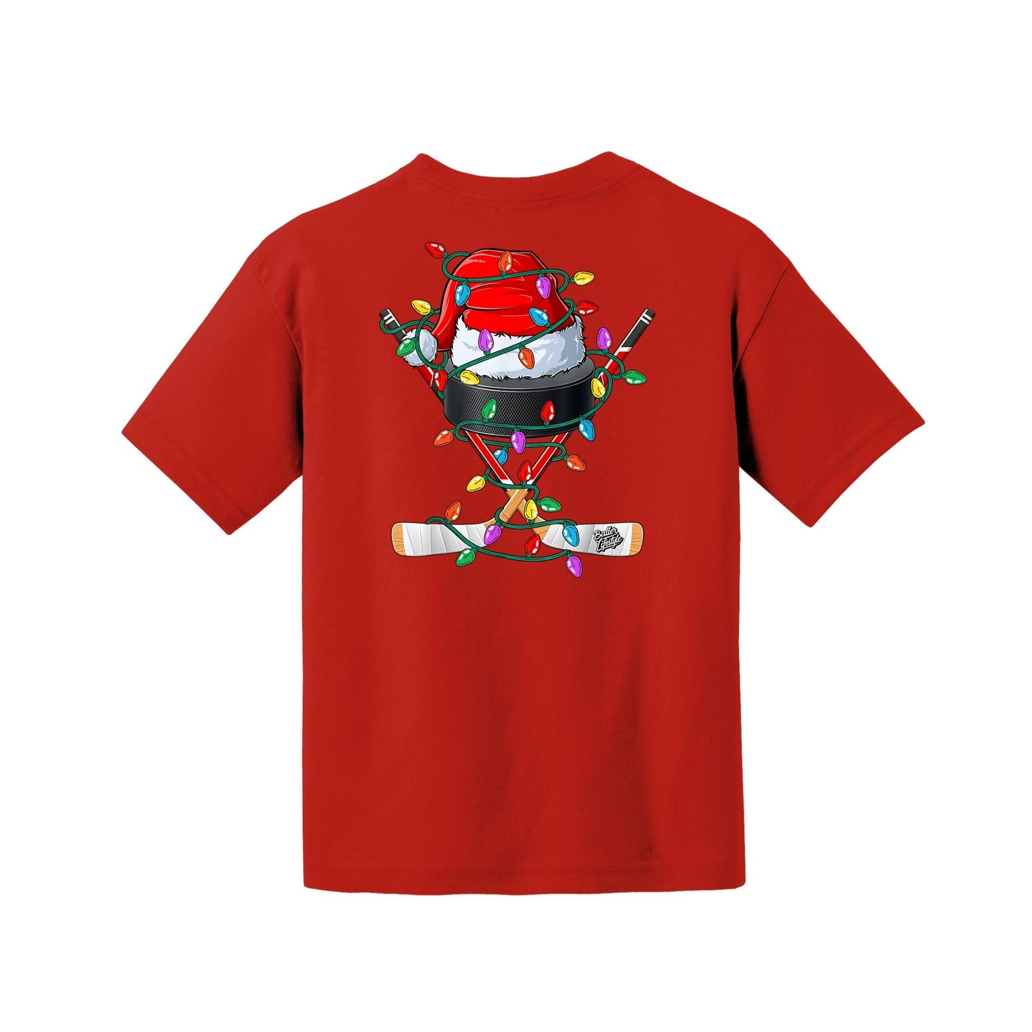 Hockey Youth Holiday Tee