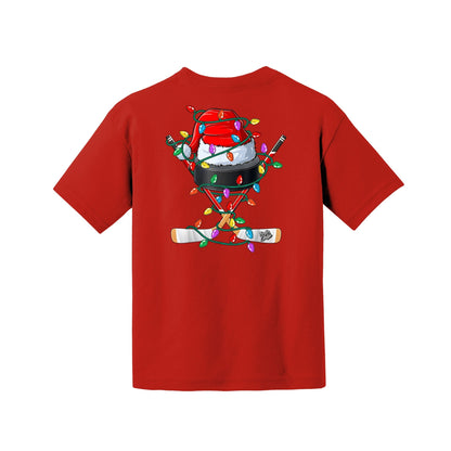 Hockey Youth Holiday Tee
