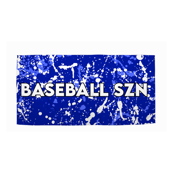 The Baseball SZN Beach Towel