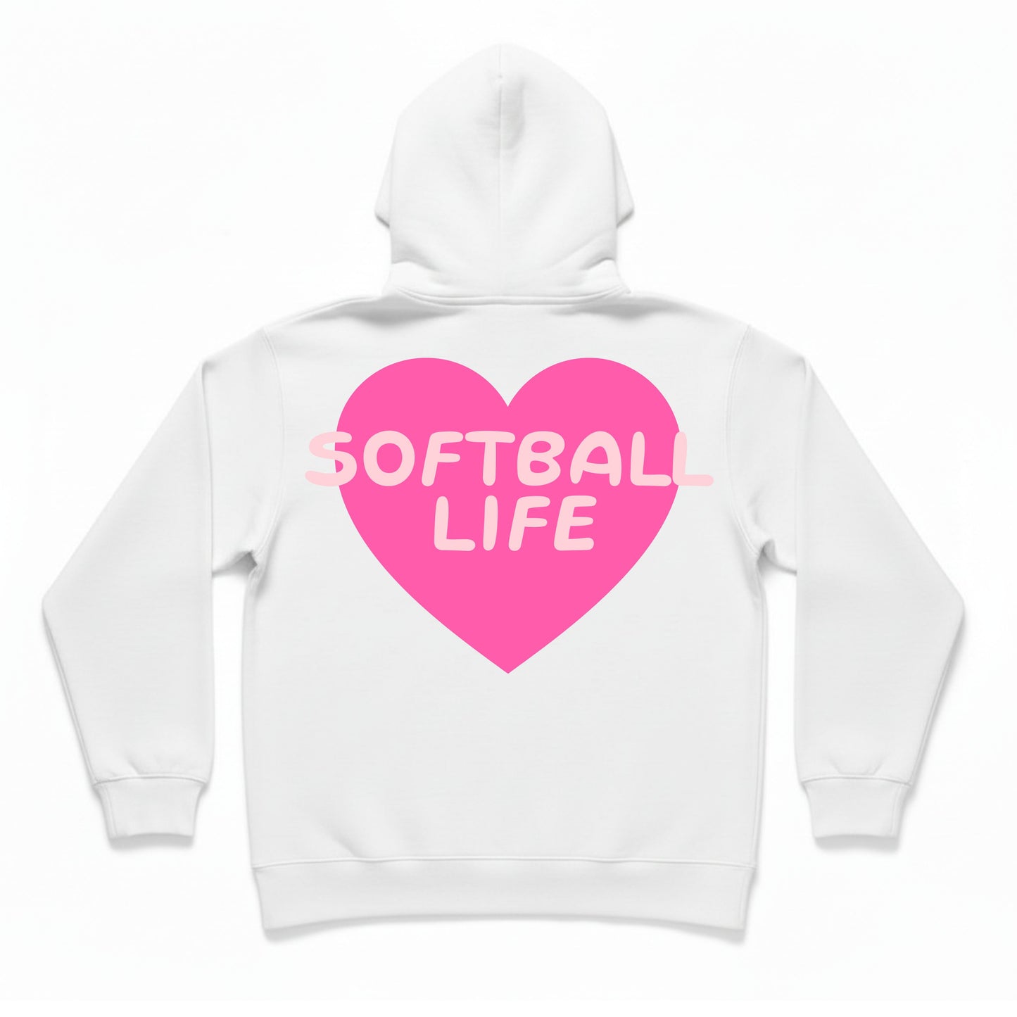 Youth Girls Camo Softball Hoodie