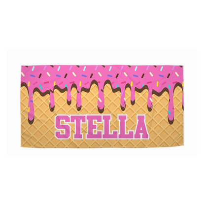 The James Sprinkle Drip Beach Towel