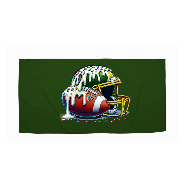 Football Beach Towel