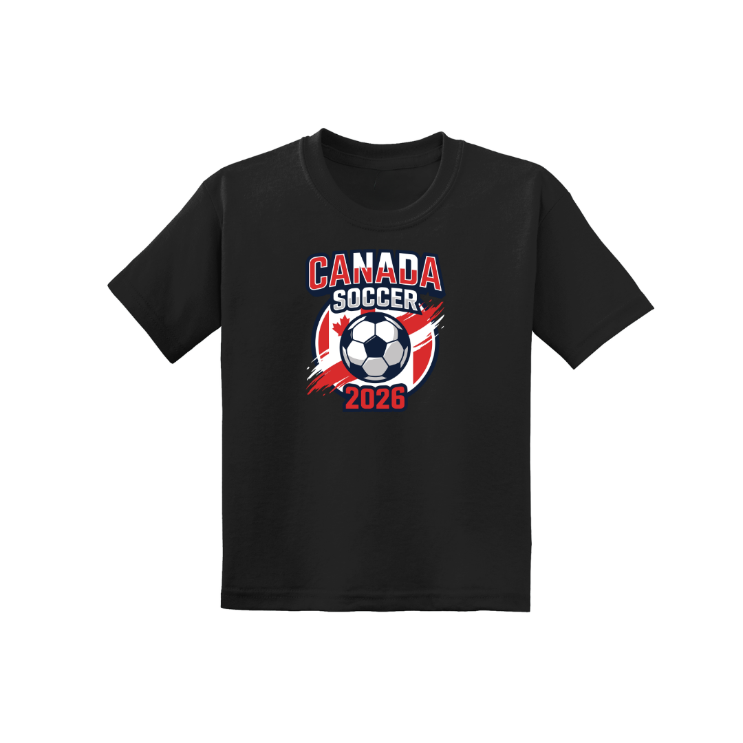 Canada Soccer Drip Youth Tee