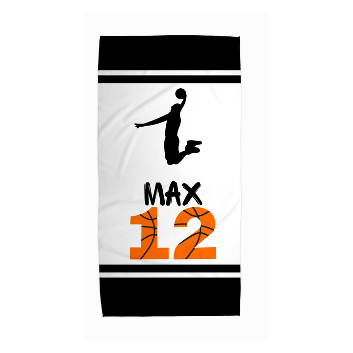 The Max Basketball Beach Towel