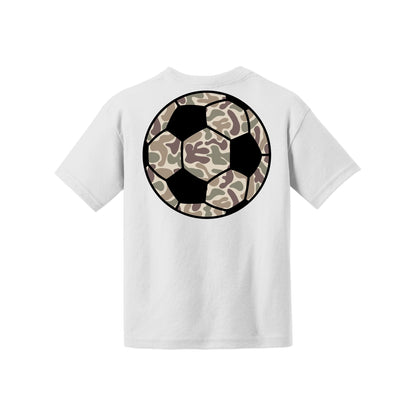Camo Soccer Drip Youth Tee