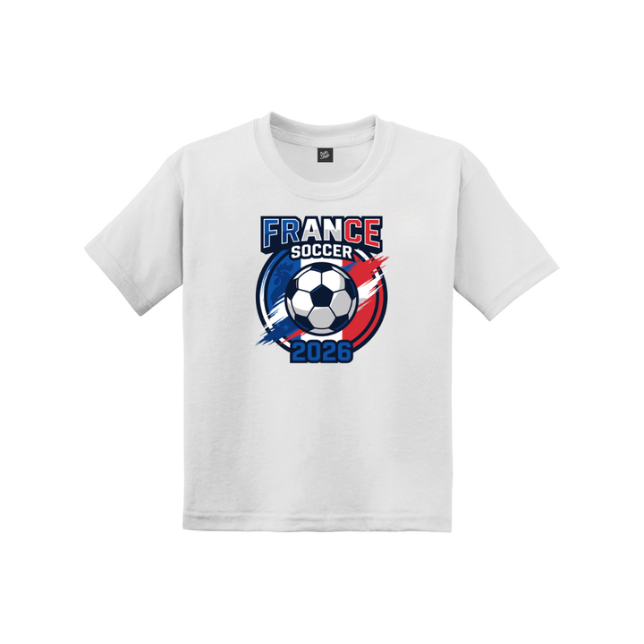 France Soccer Drip Youth Tee