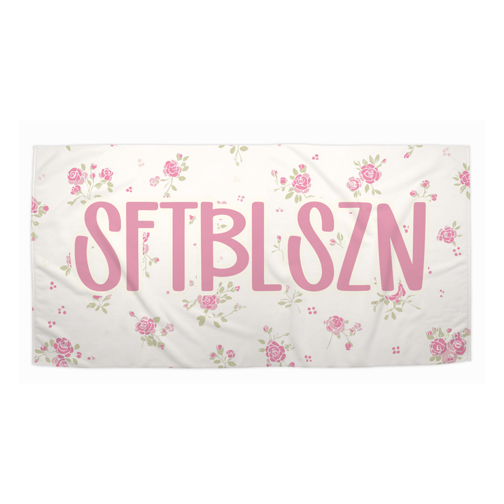 Softball Beach Towel