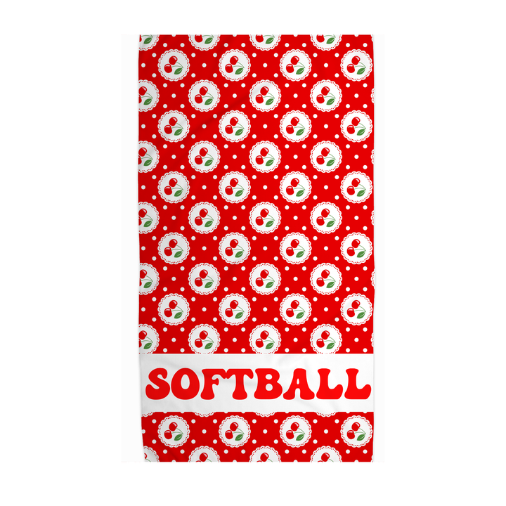 Softball Beach Towel