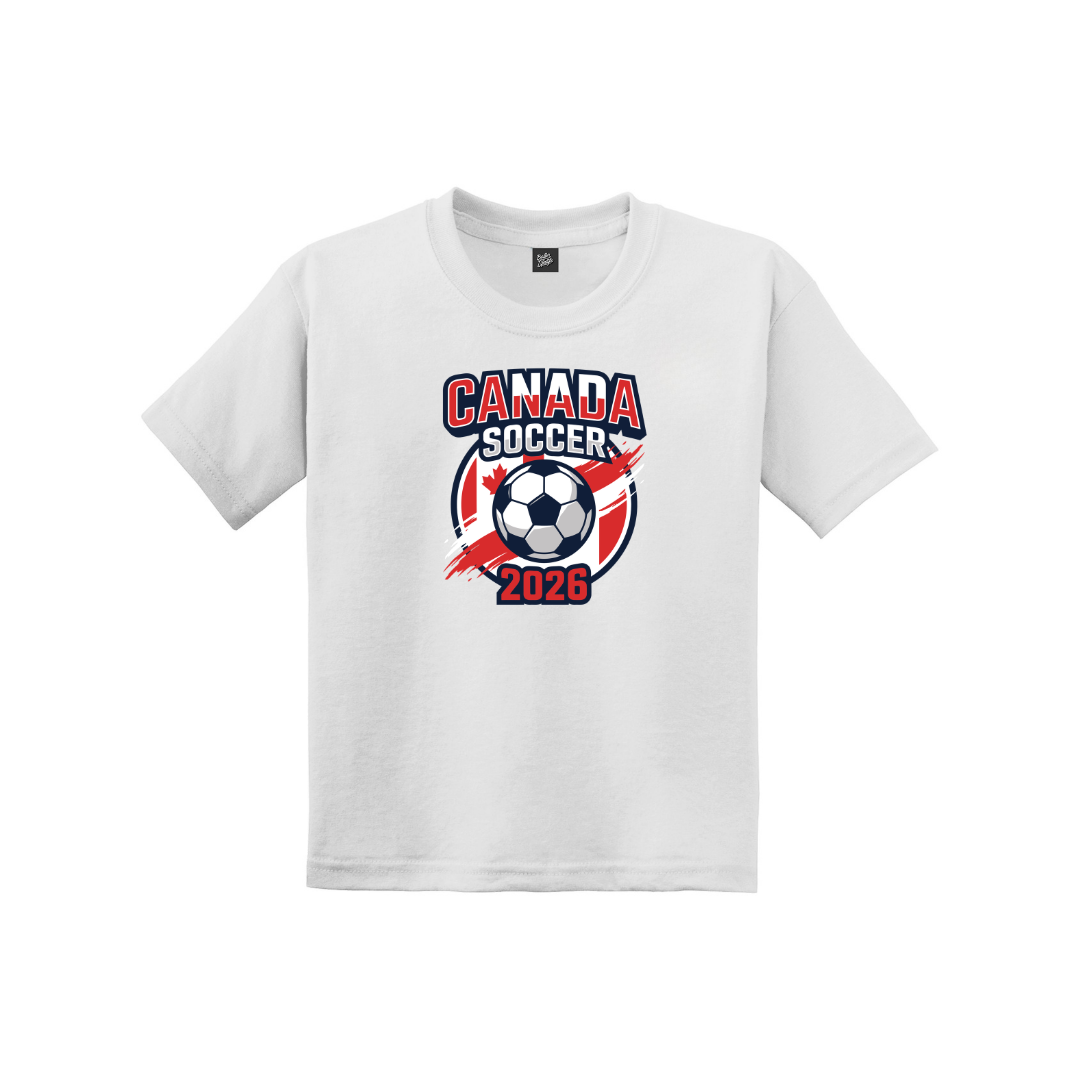 Canada Soccer Drip Youth Tee
