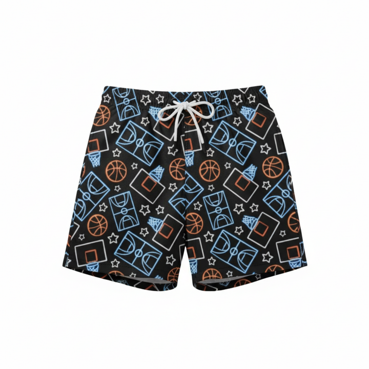 Youth Basketball Swim Trunks