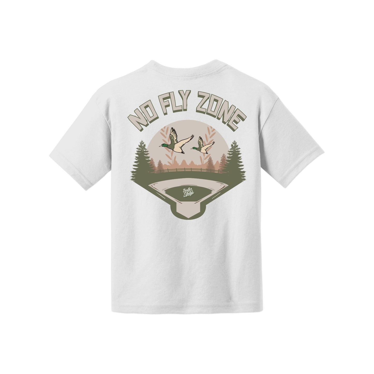 Camo Baseball Youth Tee