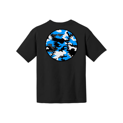 Camo Baseball Youth Tee