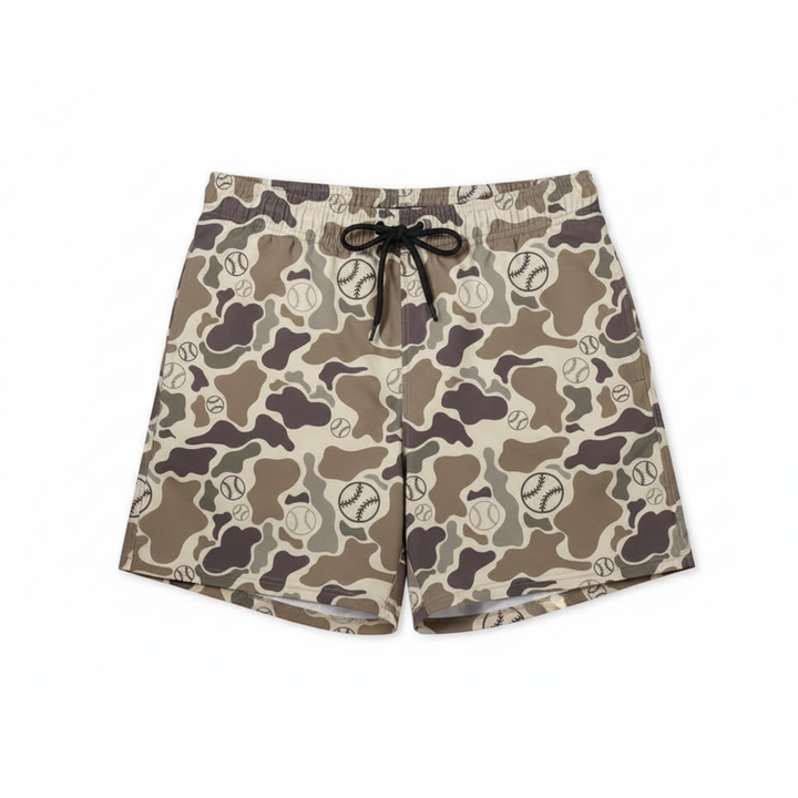 Youth Baseball Swim Trunks