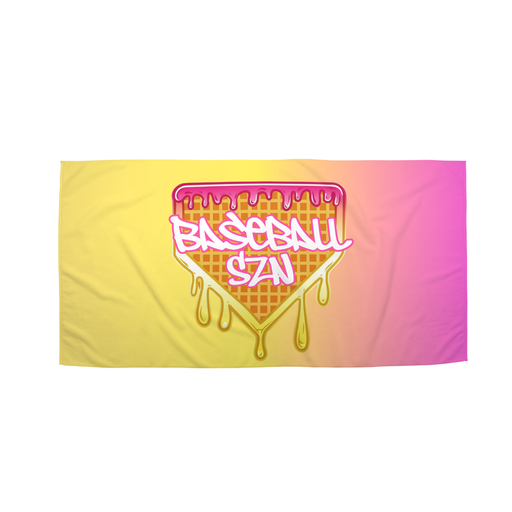 The Baseball SZN Beach Towel
