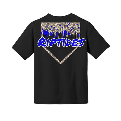 Baseball Camo Drip Youth Tee