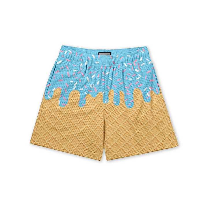 Ice Cream Drip Shorts
