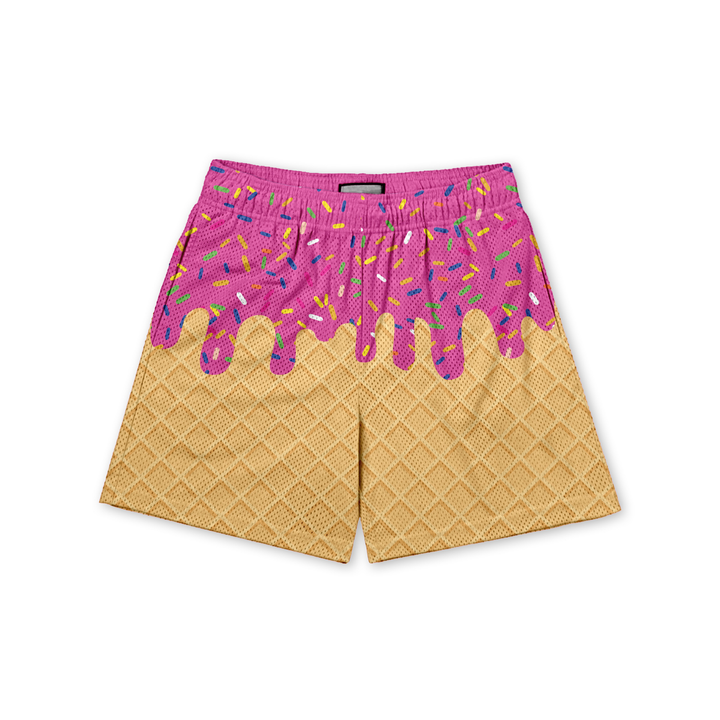 Ice Cream Drip Shorts
