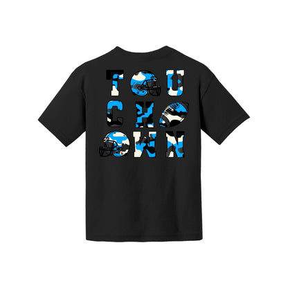 Camo Football Youth Tee