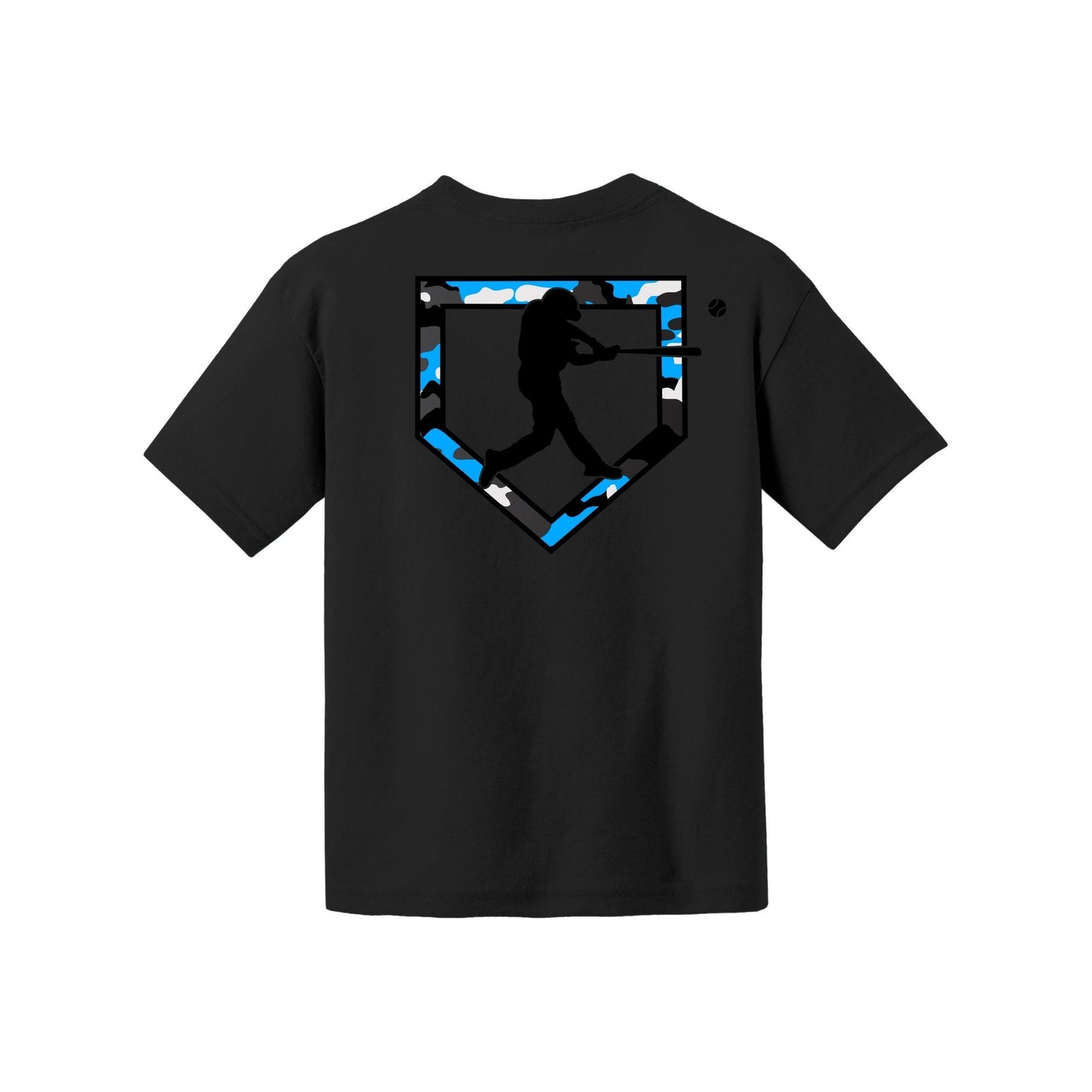 Camo Baseball Youth Tee