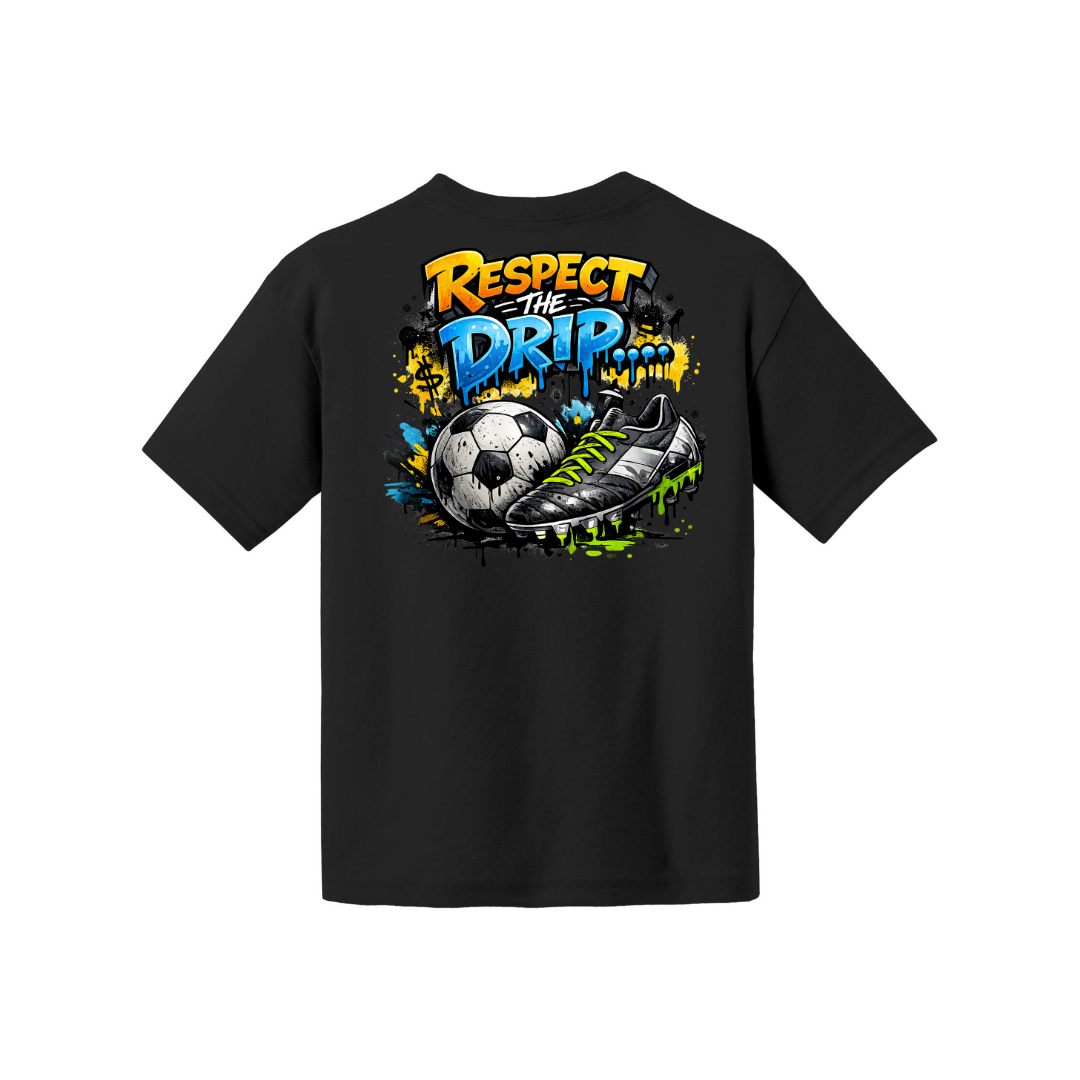 Soccer Drip Youth Tee