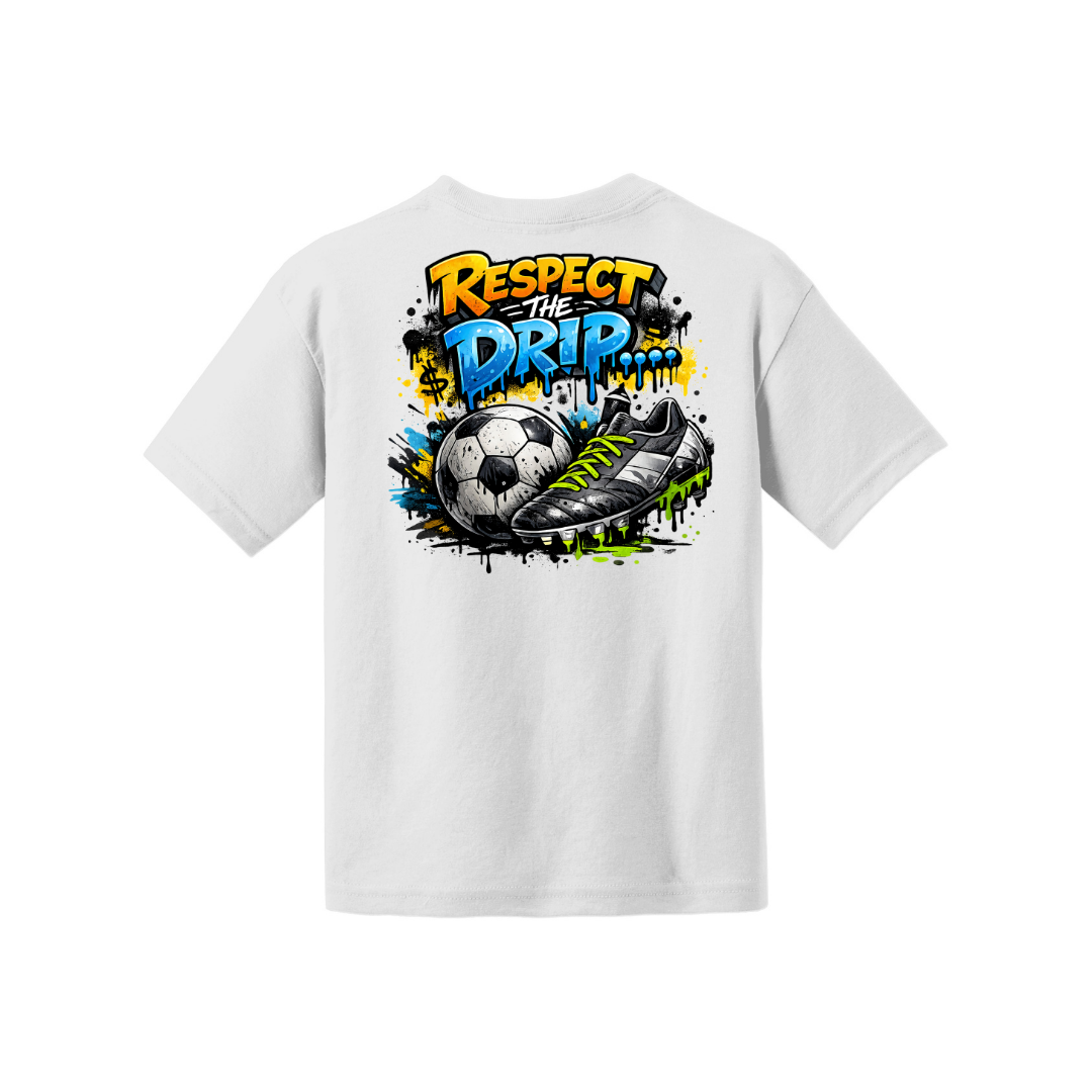 Soccer Drip Youth Tee