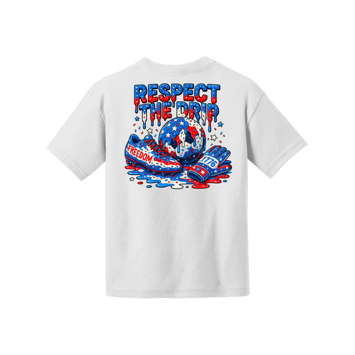 Soccer Drip Youth Tee
