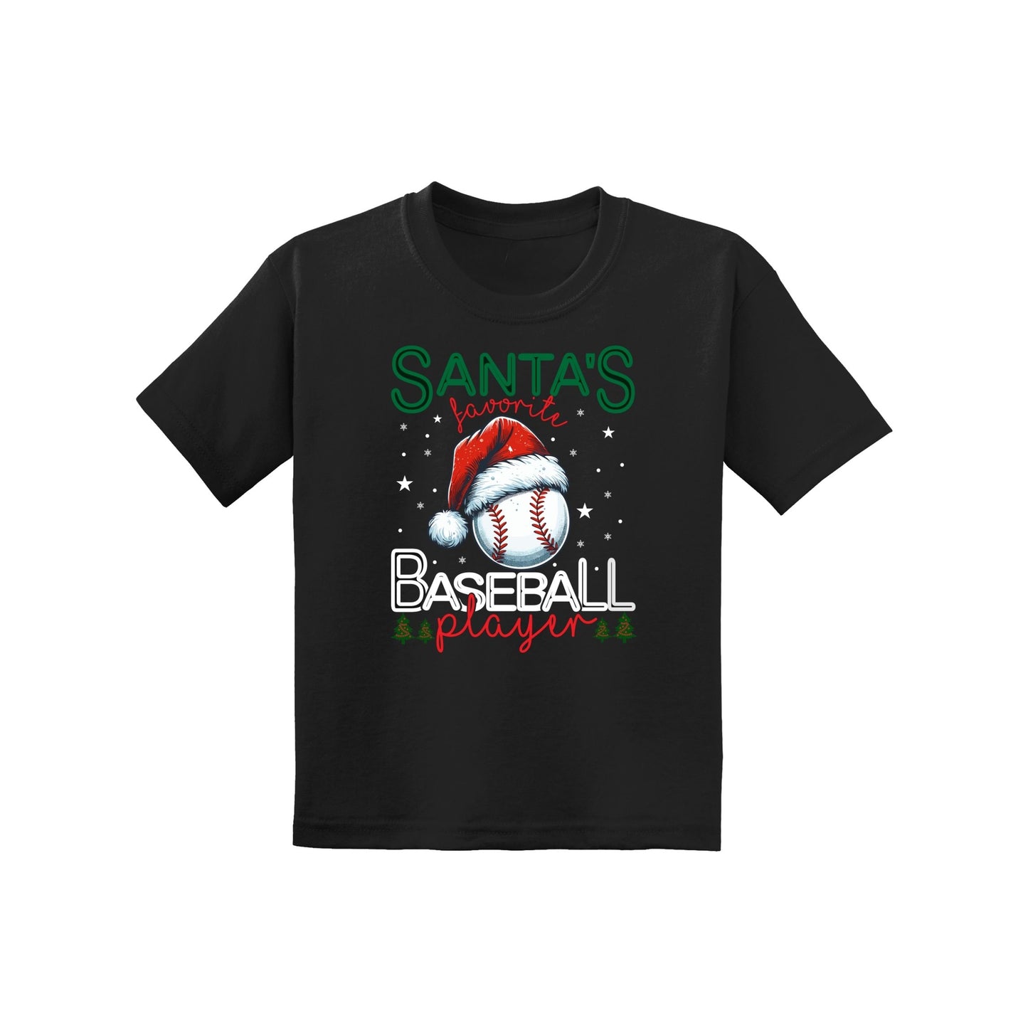 Youth Holiday Baseball Tee