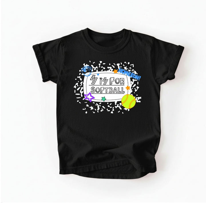 Softball Back to School Tee
