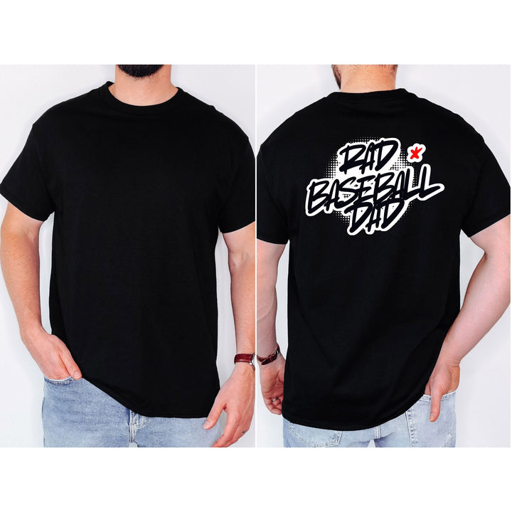 Baseball Dad Adult Tee Shirt
