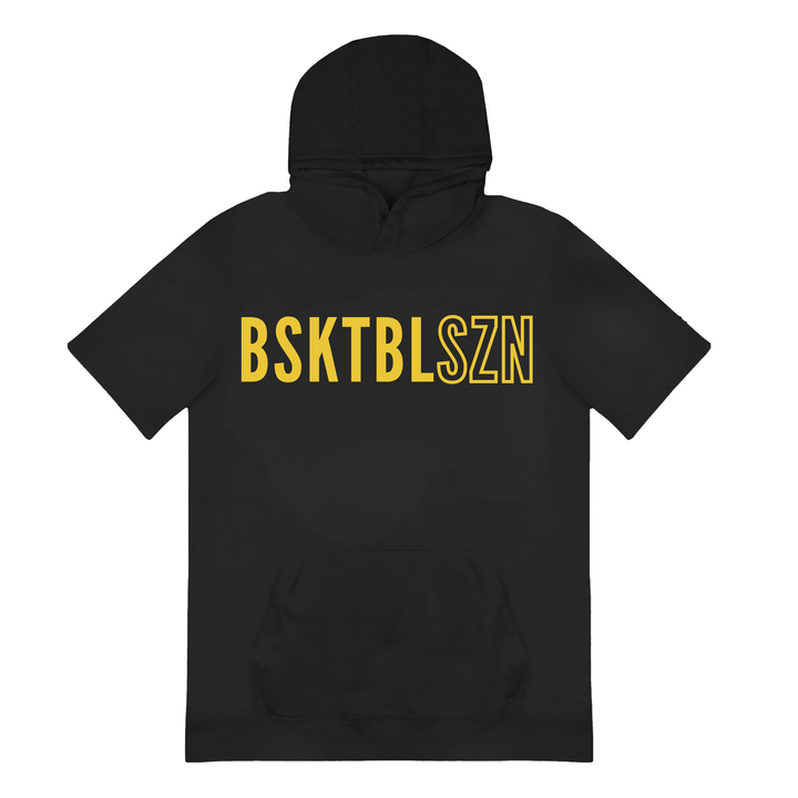 Basketball Youth Short Sleeve Hoodie