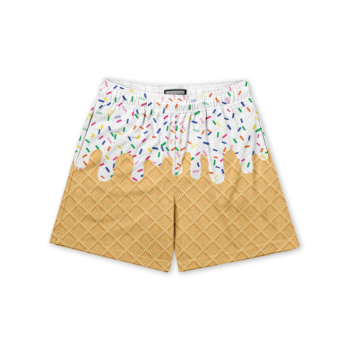 Ice Cream Drip Shorts