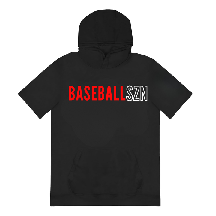 Short Sleeve Baseball Hoodie