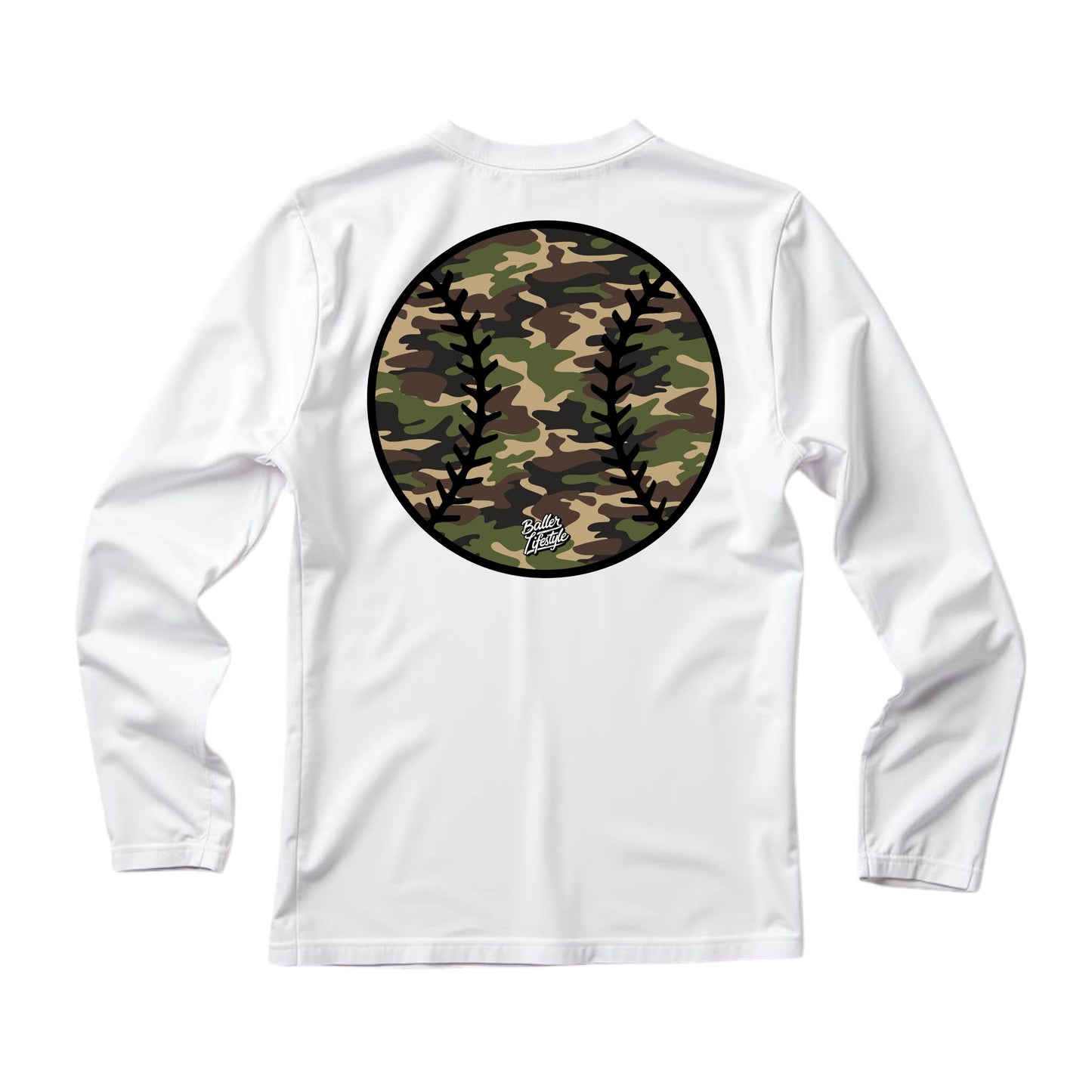 Baseball Youth Long Sleeve Tee